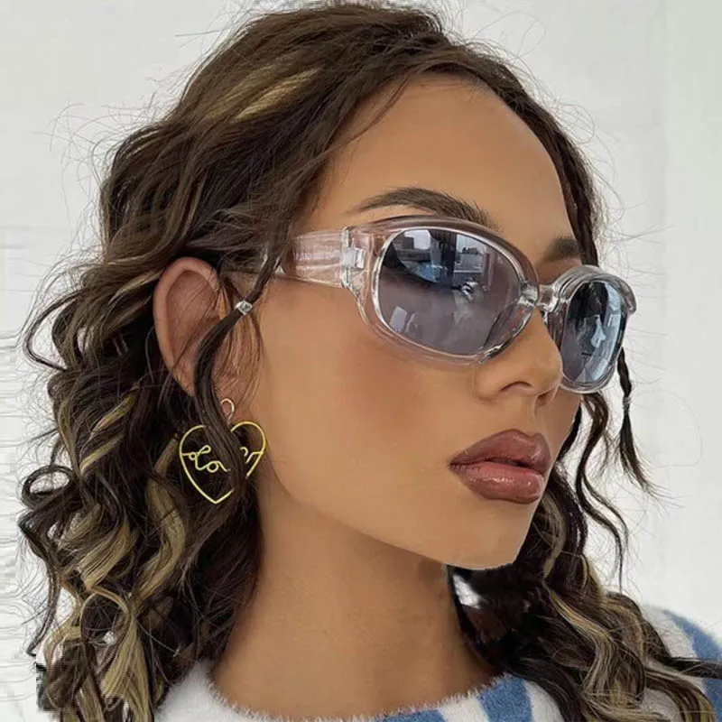 

DYTYMJ Oval Sunglasses Women Luxury Brand Designer Sun Glasses for Women/Men Retro Sports Eyewear Women Lentes De Sol Mujer