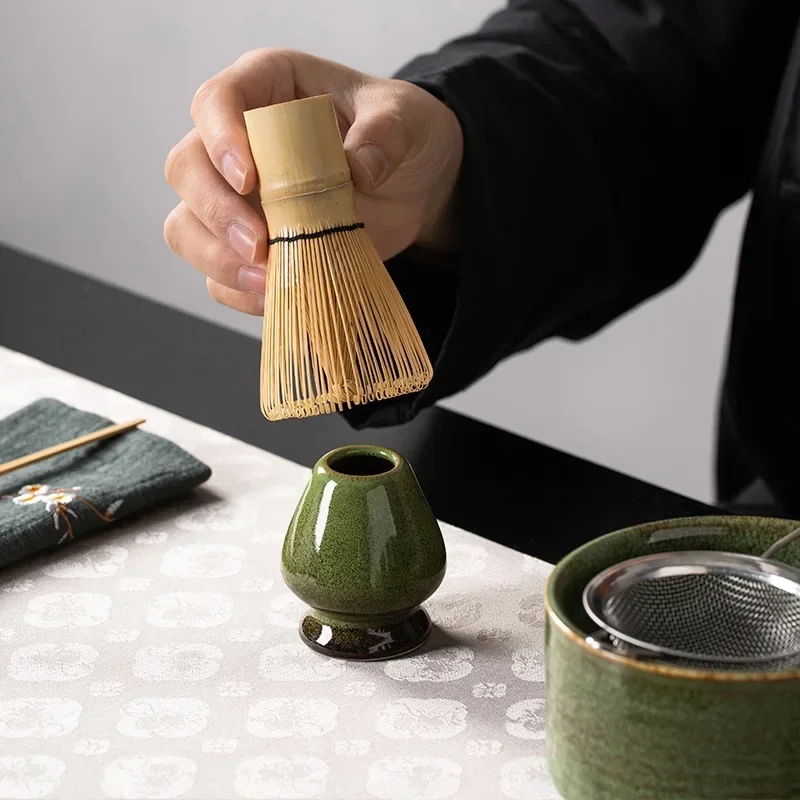 4/7PCS Ceramic Set Safe Bamboo Teaspoon Tea Indoor Shop Tea-making Tools Accessories Birthday Gifts