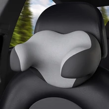 

Universal Car U Type Seat Headrest Travel Rest Neck Pillow Sleep Side Head Support Protector Memory Foam Backrest Cushion Cozy