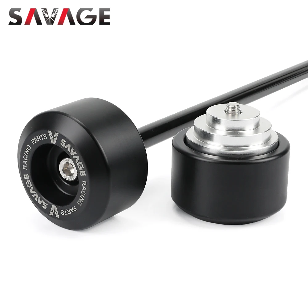 YAMAHA FZ1 FZ6 FZ8 N/S Fazer XJR 1300 TDM900 Bulldog 1100 XT1200Z 오토바이 전륜 포크 액슬 슬라이더 충돌 방지 장치