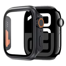 Ultra - Durable Apple Watch Screen Protector & Bumper Case for Series 10 - 11 42MM (Matte Black)