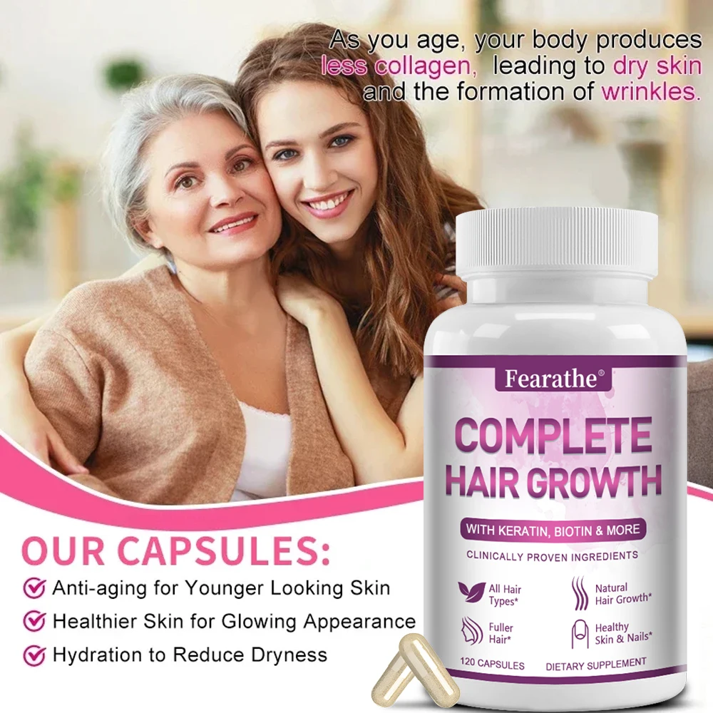 Premium Hair Growth Vitamins for Men and Women
