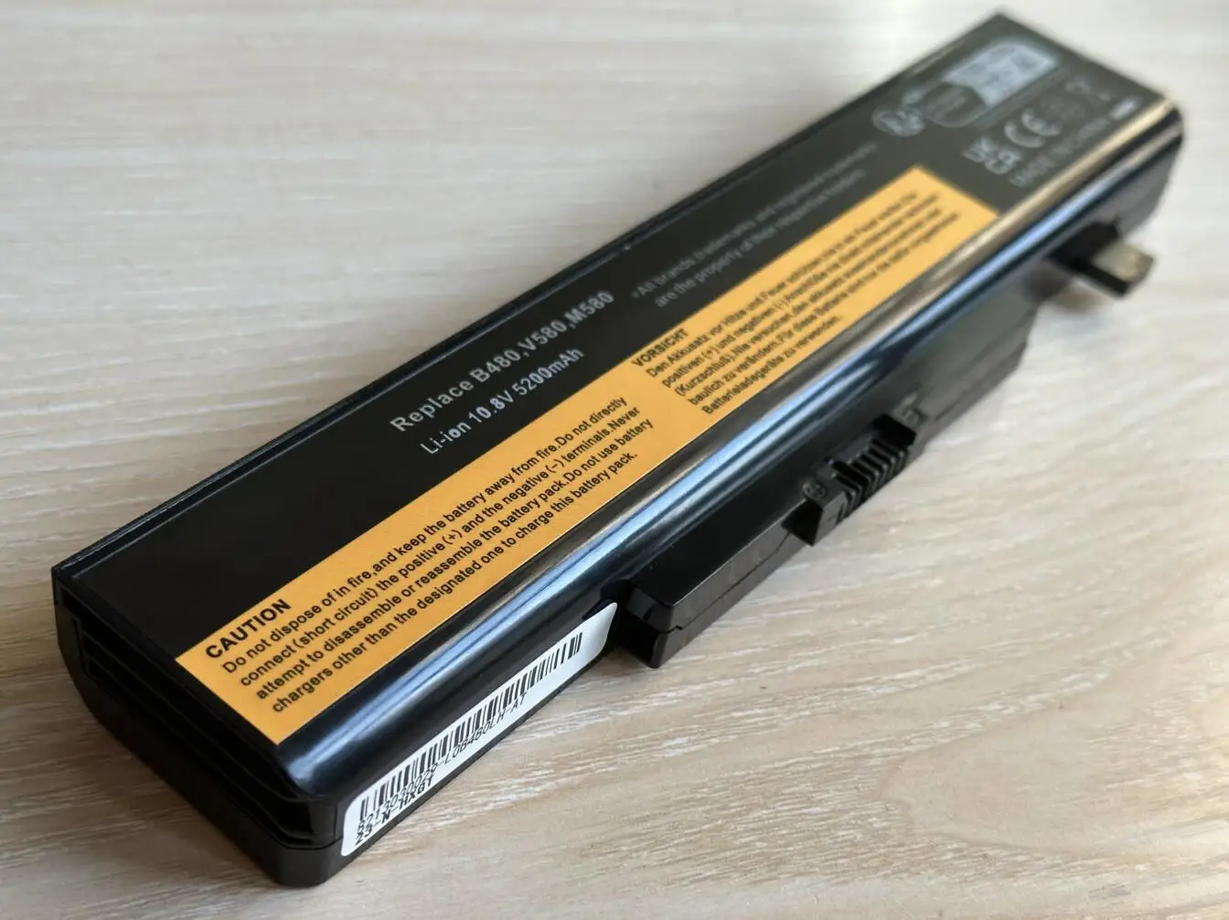 Bateria do Portátil para Lenovo B590 3icr19 652 L11s6y01 3inr19 65-2 B580 B585 B590 B595 M580 M595 M595 E49 K49 - Imagem 3