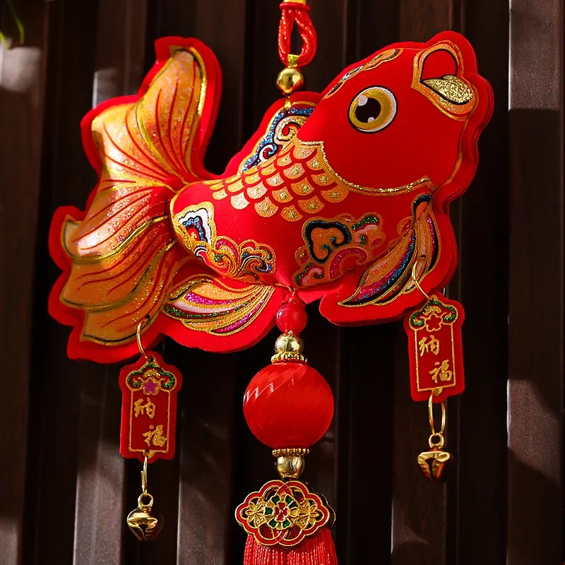 New Year Decoration Items Chinese Traditional Chinese New Year Hanging Strings Bell Hanging Decoration Spring Festival Lanterns 4