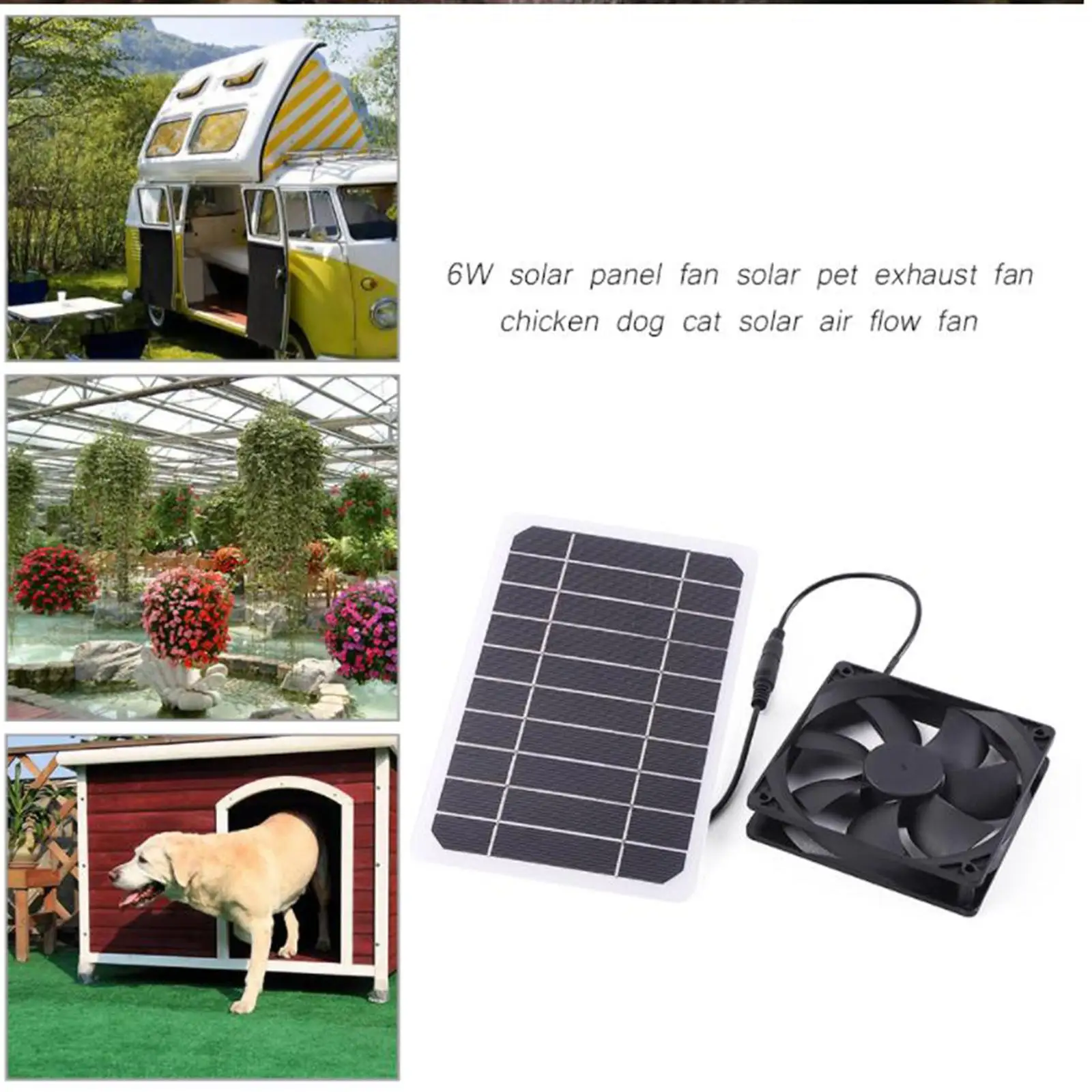Portable Solar Panel Exhaust Fan Cools and Ventilates Air Extractor  Waterproof for Chicken Coops Shed Roof Window Home Office - AliExpress
