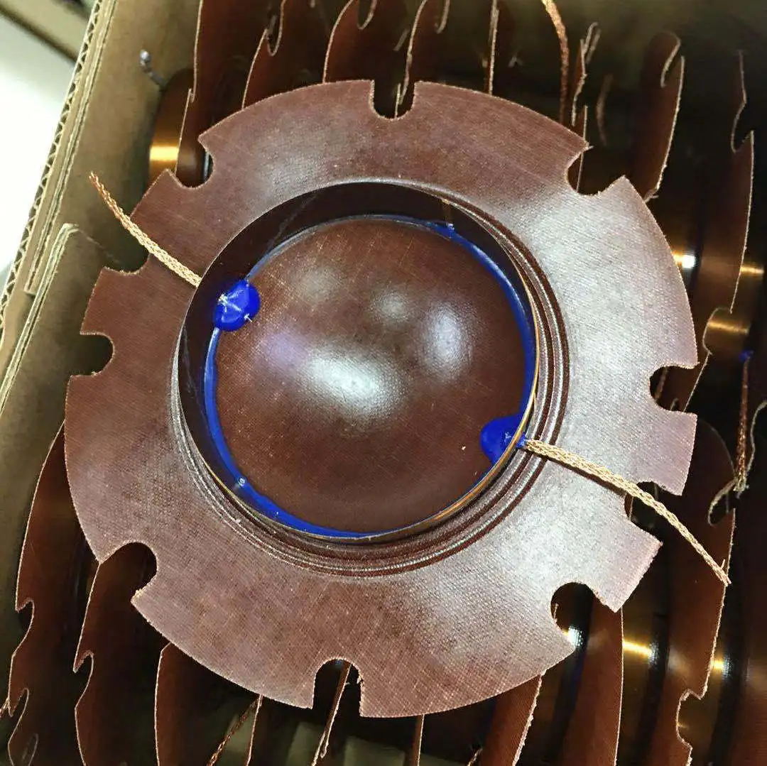 100W 알람 고음 스피커 보이스 코일 51.5mm 스피커 고음 필름 코일 필름 원형 와이어 스피커 보이스 필름 부품