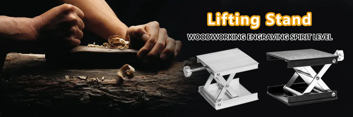 wood pellet machine for sale Aluminum Router Lift Table Woodworking Engraving Spirit Level Lifting Stand Construction Level Woodworking Tools butcher block woodworking bench