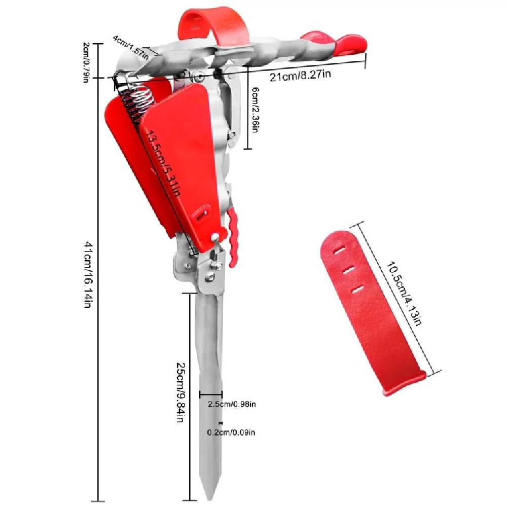 Automatic Spring Fishing Rod Holder Rack Adjustable Stainless Steel Folding Bracket