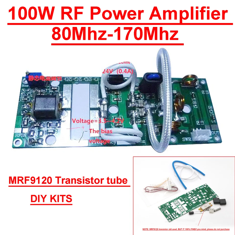 Transistor RF Puissance MRF9120 - 120W, 880MHz, 26V, Neuf, Sans Marque