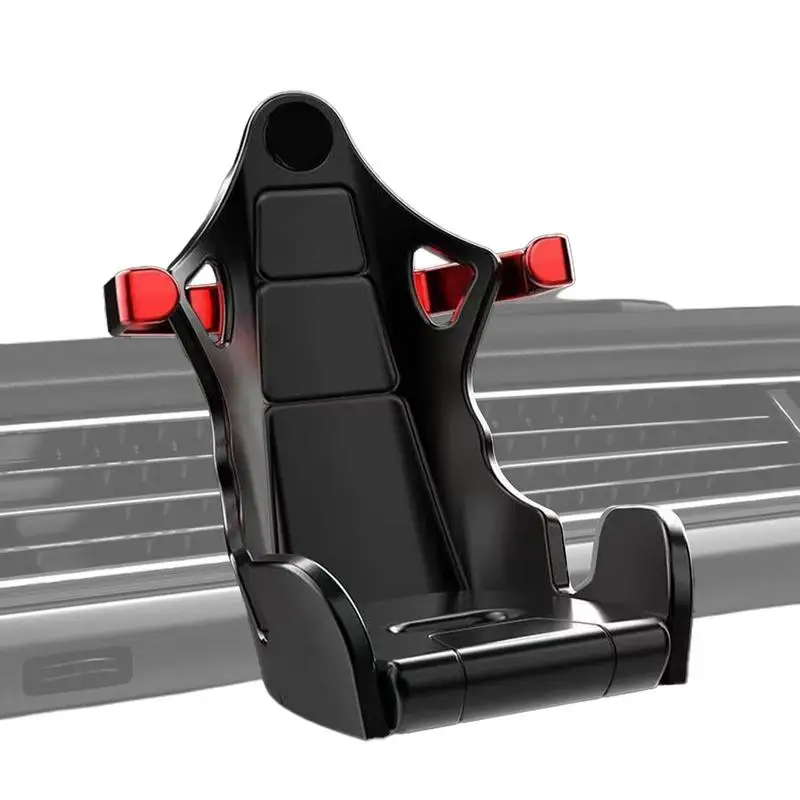 

Racing Seat Phone Mount Vent Car Phone Holder Car Vent Phone Mount Automobile Cradles Cell Phone Automobile Accessories For Most