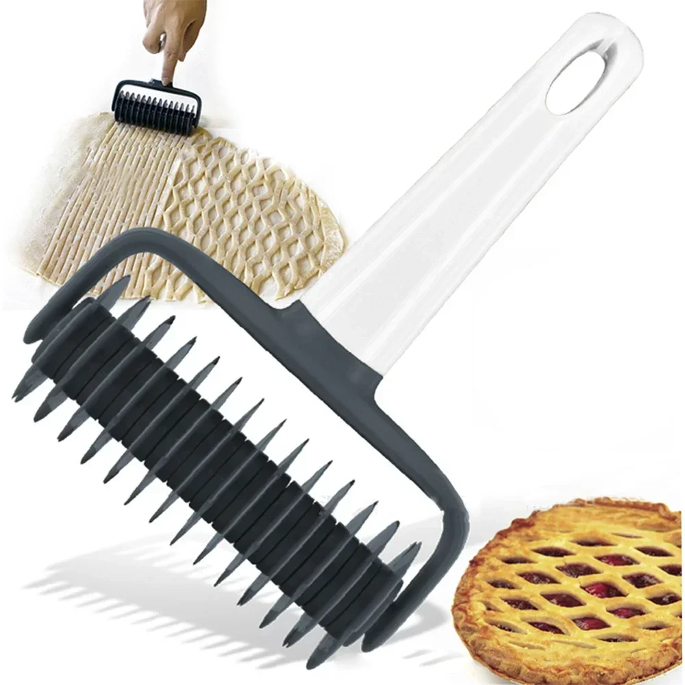 Pizza Roller Cutter Baking Tools Pie Cookie Cutter Pastry Cake Hob Fondant Mold Roller Knife Bakeware