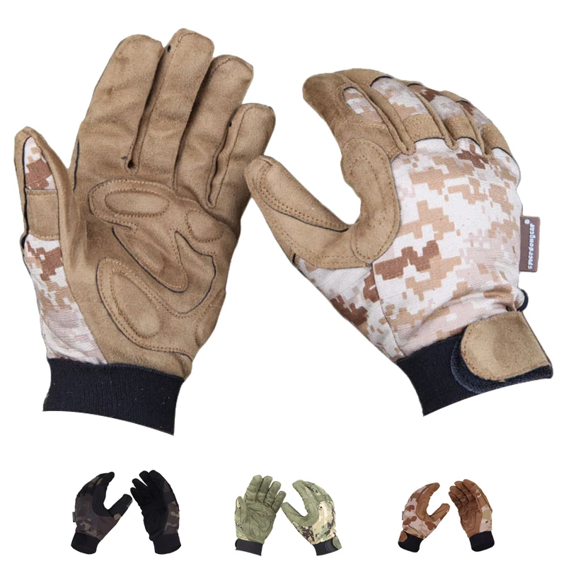 Gants tactiques Emersongear - Protection professionnelle pour pêche sportive, chasse et airsoft