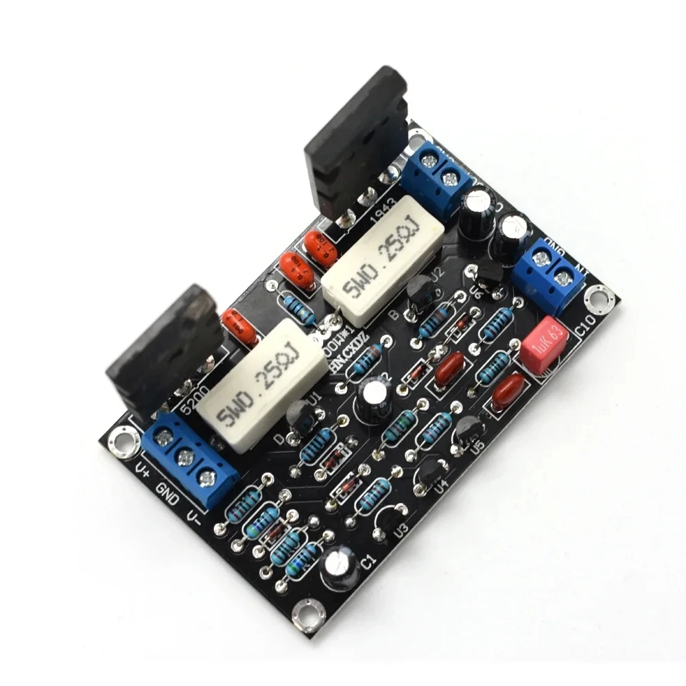 Audio Amplifier 2SC5200+2SA1943 Tube 100W DC 35V Mono Channel HIFI