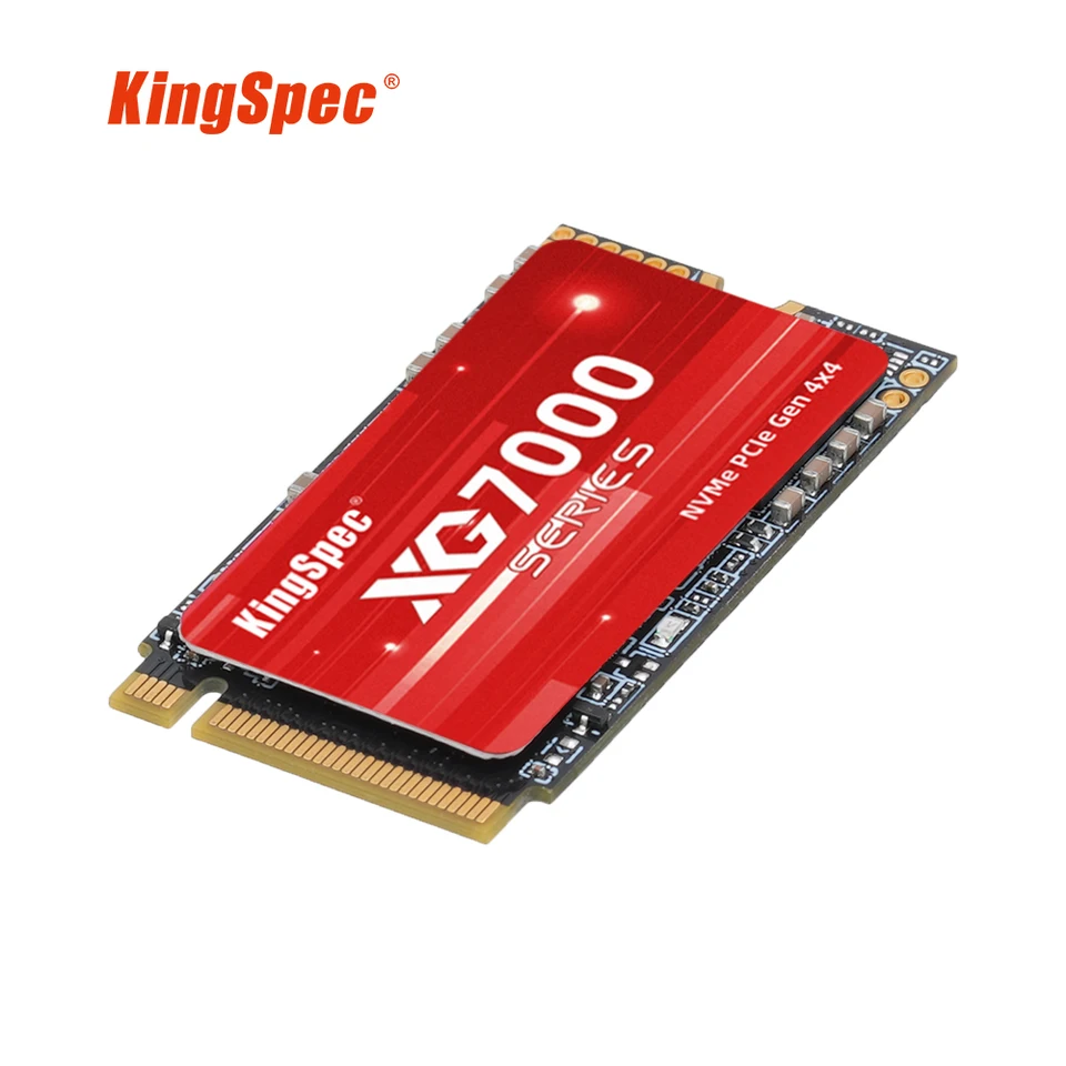 KingSpec 2TB 1TB 512GB M.2 2242 PCIe 4.0 SSD 7200MB/s