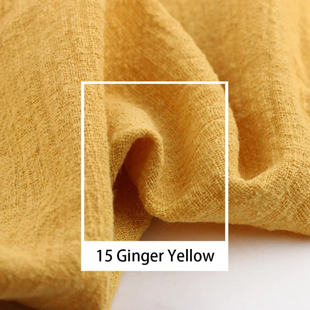 Eco-Friendly Soft Organic Linen Cotton Fabric