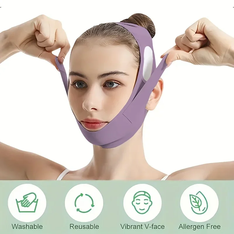 Graphene Fiber Face Lift Band for Facial Fitness
