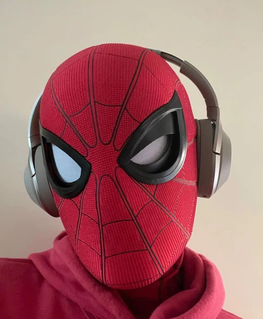 Máscara de Spiderman de Los Vengadores, casco de PVC, máscaras para niño,  fiesta de Halloween - AliExpress