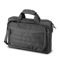Tactical Range Bag Hunting Accessories Shooting Pistol Case Molle System Magazines Lockable Compartment Multiple Pockets Laptop 1