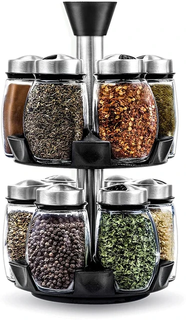 RSVP Endurance® Classic Revolving Spice Rack Set