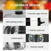 Electric Food Steamer, Vegetable Double Tiered Stackable Baskets with Timer 1200W Fast Heating Stainless Steel Digital Steamer 3