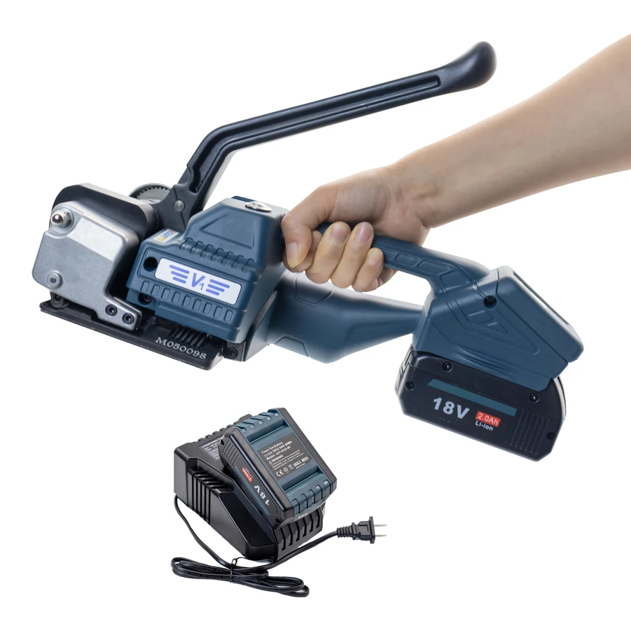 

Hot Electric Strapping Seal Making Machine Automatic Battery Powered Hot Plate Pallets Packing Tools