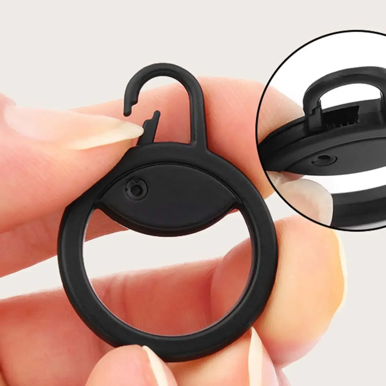 1pc-detachable zipper-easy to install, tool free, suitable for bags, jackets, shoes, and boots in random colors