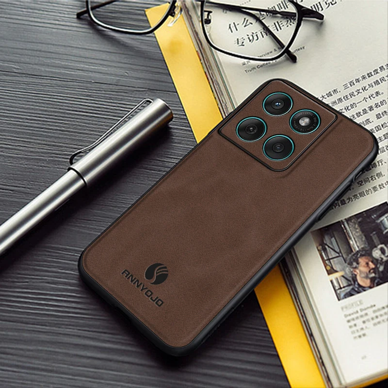 Retro Matte PU Leather Shockproof Magnetic Cover