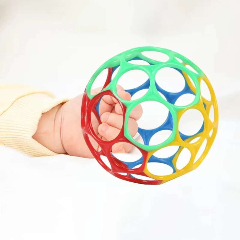 Baby Toys Rattles Kids Educational Toys Grasping Holes Balls For Newborn Cribs Stroller Soft Safety Hand Bells Baby Speelgoed 3