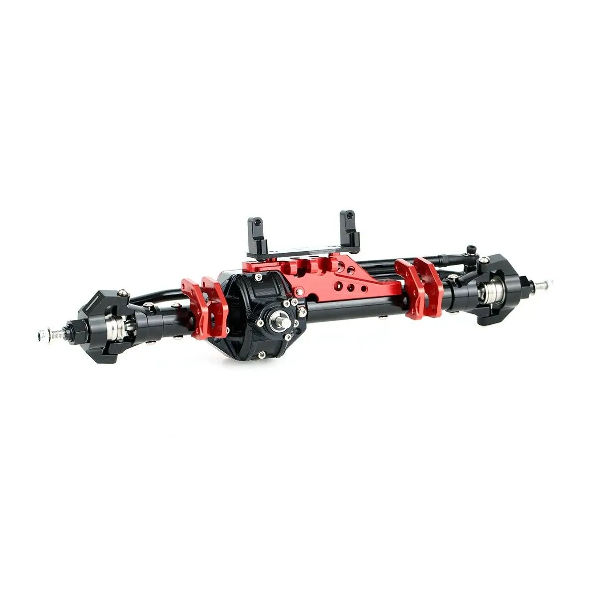LCX Racing 1/10 RC Car CNC Aluminum AR60 OCP Front Axle Complete Set for Axial Wraith RR10 Bomber Upgrades Parts Accessories 4