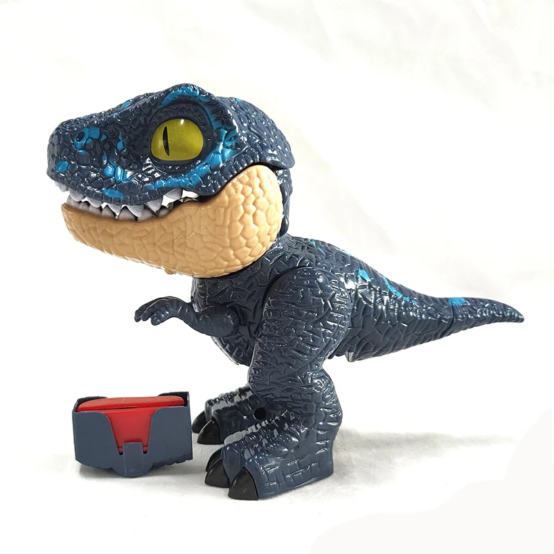Grande jurássico dinossauro modelo jogo para crianças estudante papelaria  brinquedo educacional régua lápis apontador máquina de encadernação borracha
