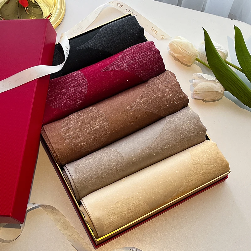 2025 Latest Muslim Fashion Ladies Print Hijab Tencel cotton Gauze scarf Elegance Sun Protection Shawl Decoration Wrap Headscarf