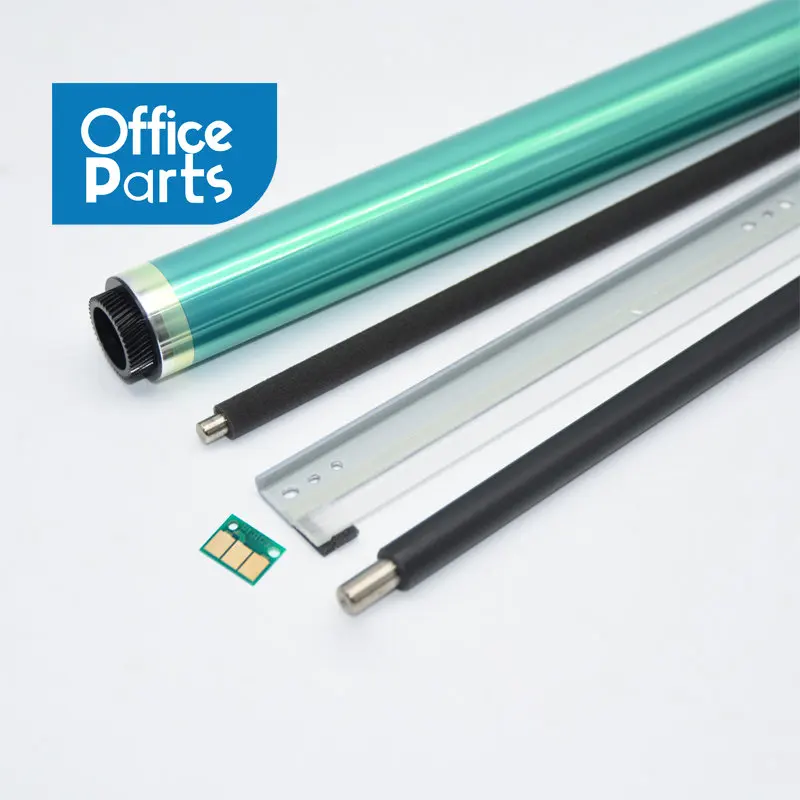 

1SETS Original Quality DR-313 Chip+OPC Drum+Drum Cleaning Blade+PCR Cleaning Charge Roller For Konica Minolta Bizhub C258 C308