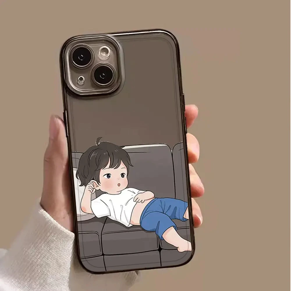 Adorable Couples Phone Case – Cute and Funny Design