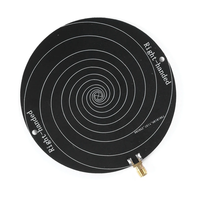 Antenne hélicoïdale ultra-large bande 510MHz-10GHz SMA polarisation circulaire droite FPV