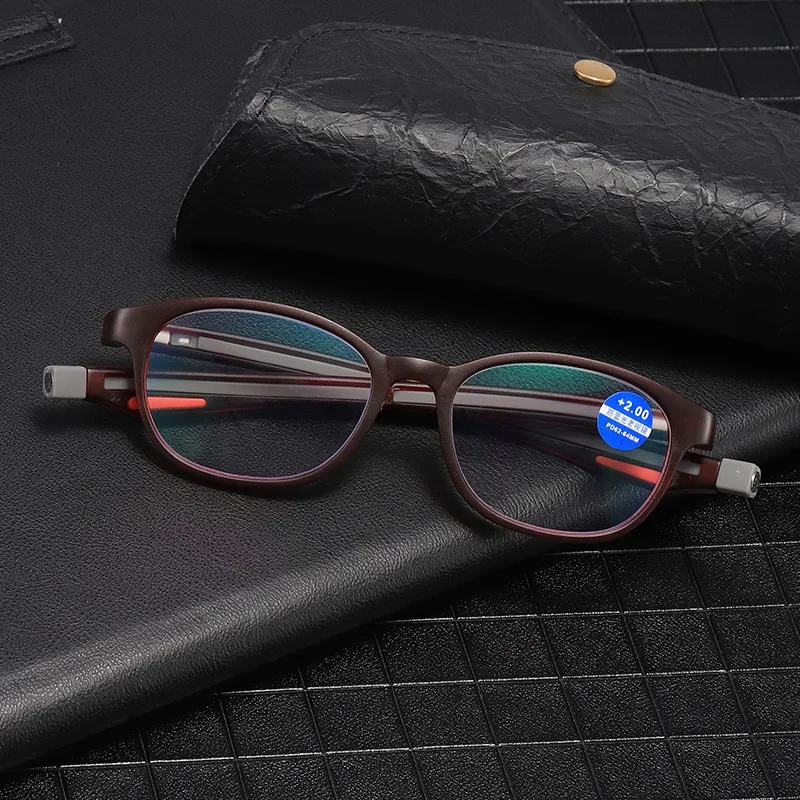 

TR90 Magnetic Hanging Neck Presbyopia Glasses Telescopic Portable Reading Glasses Men's Presbyopic Glasses