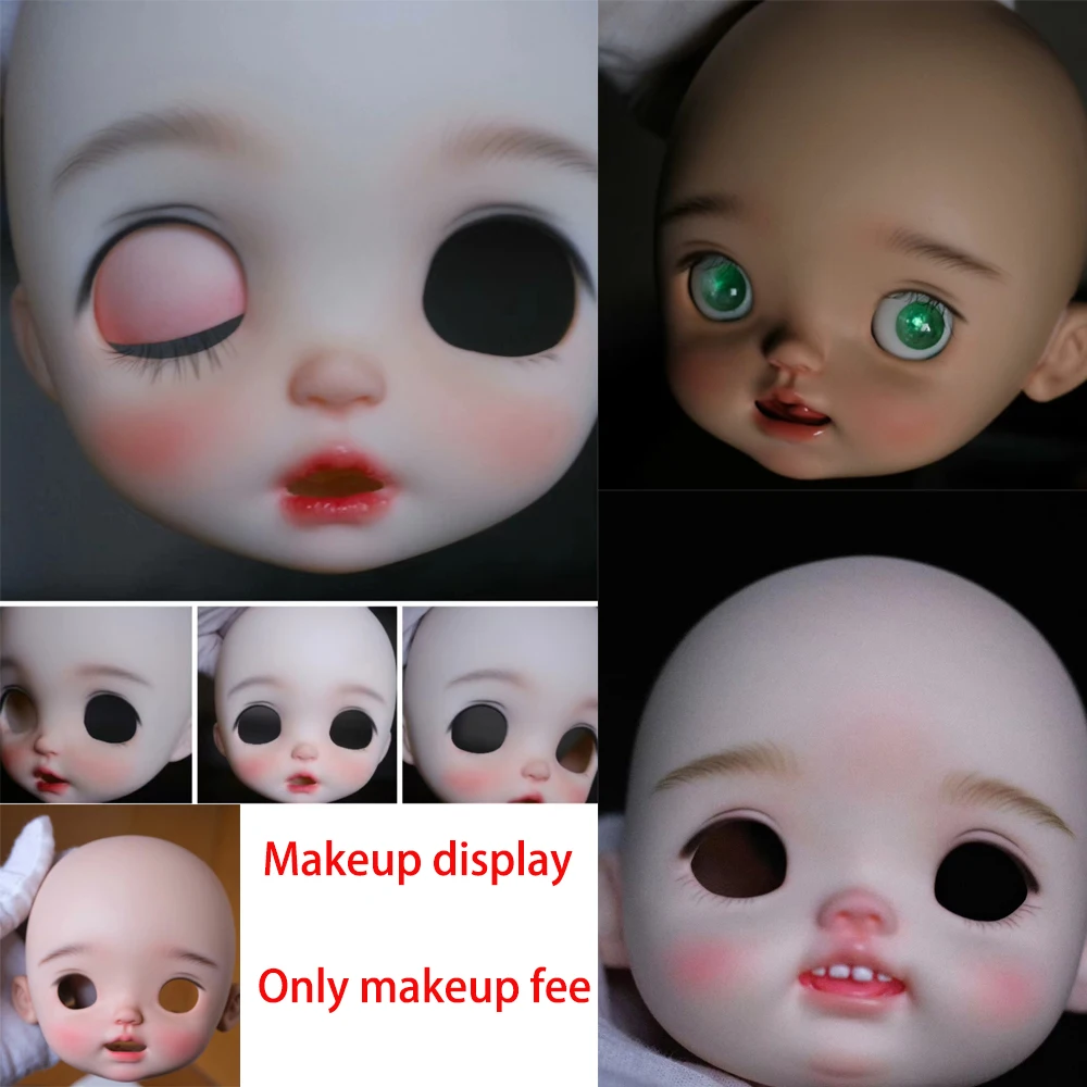 

1/6 BJD кукла большая голова макияж только макияж сбор, пожалуйста, свяжитесь с продавцом перед покупкой