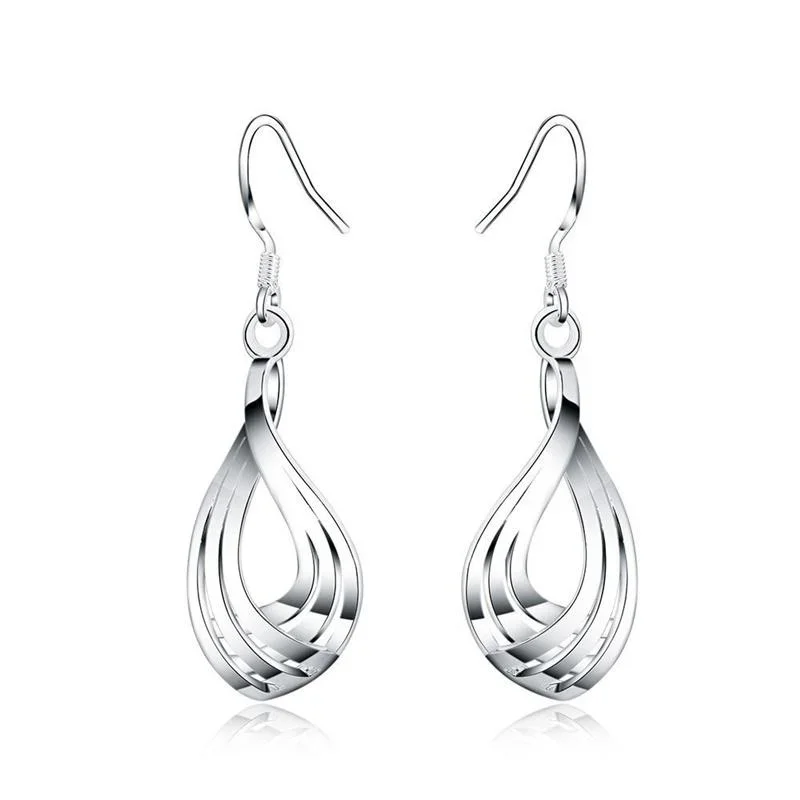 925 Sterling Silver Dangle Earrings For Women