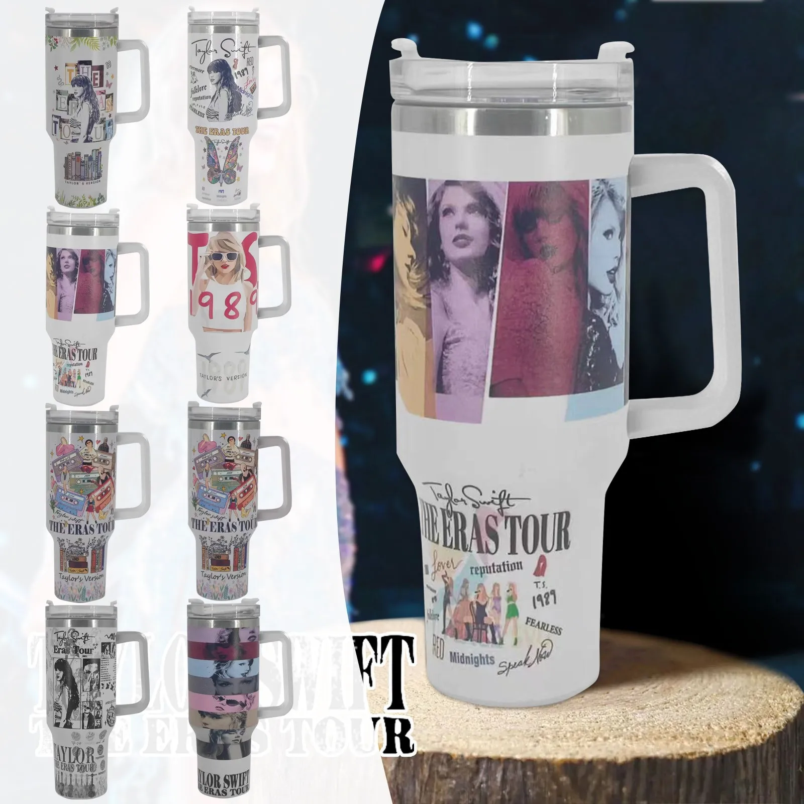 

Music Lovers Gifts for Women, Stainless Steel Tumblers 40oz, taylor Swifts Tumbler, Friendship Gifts for Women Friends Sister,