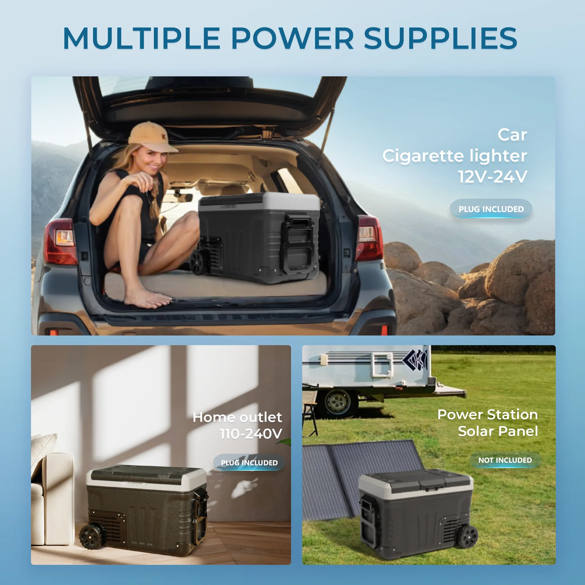 Euhomy 35L Portable Car Refrigerator Fridge/Warmer...