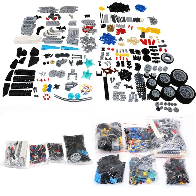 514-853 Pz/Pacco Moc Building Blocks Kit Di Parti Di Mattoni Misura Per Robot Ev3 45544 Core Set Mindstorms Ev3 9898 Parti 45560 Giocattoli Fai Da Te