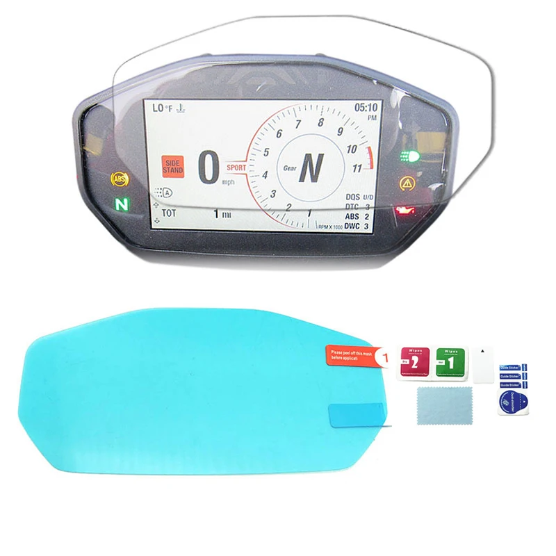 مناسب لـ Ducati Hypermotard 950 2019 2020 2021 مونستر 797/821/1200 2014-ON واقي الخدوش على لوحة القيادة لدراجة نارية