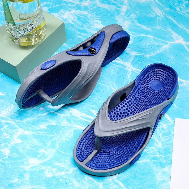 Summer Men's Flip flop Massage Slippers Men's Slippers Comfortable