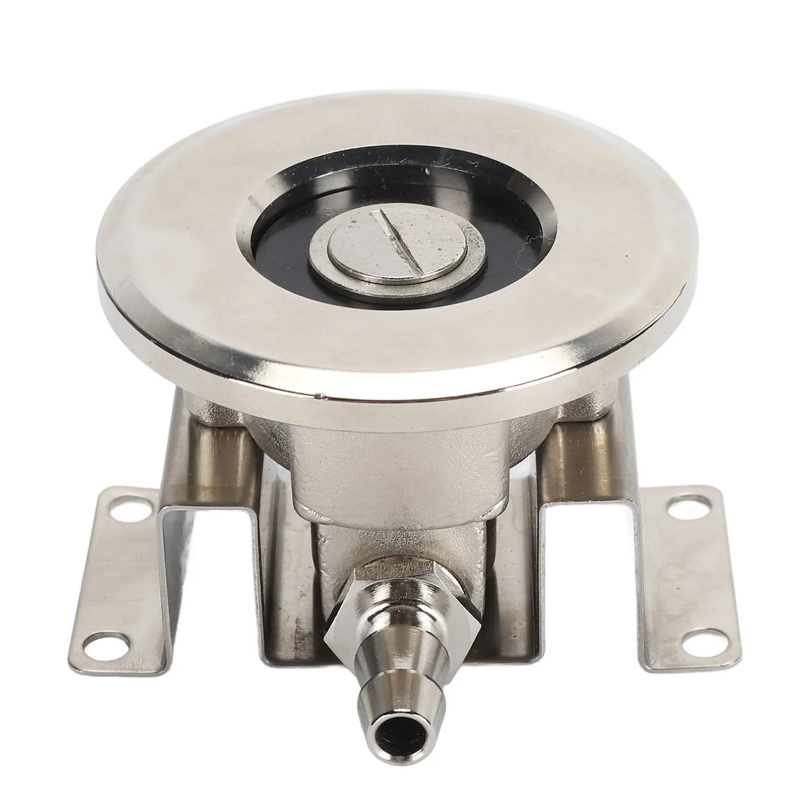 Beer Keg Cleaning Adapter Stainless Steel Leakproof Strong Cleaning Effect Beer Keg Coupler Accessory for Bar Home