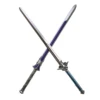 MO DAO ZU SHI Sword Weapon Blue Sowrd Cosplay 1:1 Knife Swordsman Safe PU 80cm Anime avoid dust sword 2