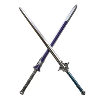 MO DAO ZU SHI Sword Weapon Blue Sowrd Cosplay 1:1 Knife Swordsman Safe PU 80cm Anime avoid dust sword 2
