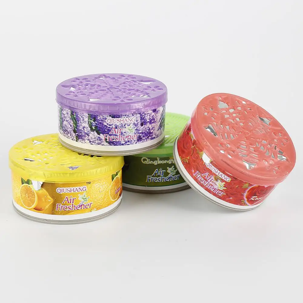 1Pc 4 Various Flavors Solid Indoor Car Home Solid Deodorizing Scent Air Freshener Fragrance Car Perfume Decoration