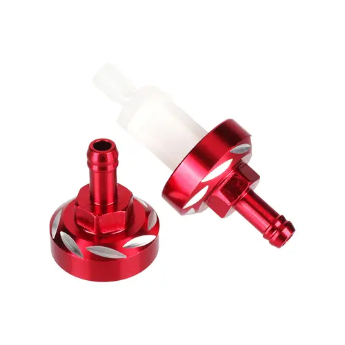 Universal 8mm CNC Aluminum Alloy Glass Gas Fuel Oil Filter For Motocross Dirt Pit Bike ATV Buggy Quad Motorcycle Parts - Image 5