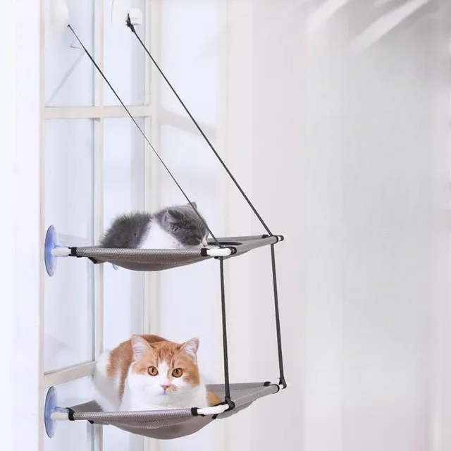 Cat Hammock Window Bed Kitten Sunny Seat Hanging Mount Beds Cat Sofa playing double-decker tunnels Suction Cup Wall Pet Hanging Cat Hammock Window Bed Kitten Sunny Seat Hanging Mount Beds Cat Sofa playing double-decker tunnels Suction Cup Wall Pet Hanging