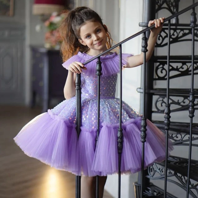 Robe Princesse Violette Fille – Ma Robe Princesse