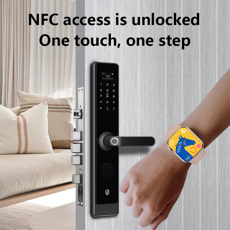 LEMFO WS88 Ʈ ġ ø 8 Ʈ ġ, 2023  ȭ, NFC Ʈ ġ,  , IP67  , 